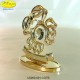 SEGNO ZODIACALE - CANCRO GOLD - Met.Swa - cm. 9x6 - Elementi SWAROVSKI