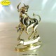 ZODIAC SIGN - GOLD BULL - cm. 9x7 - Swarovski Elements