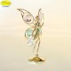 FAIRY WITH ROSE GOLD - Cm. 10.5 x 7 - Swarovski Elements