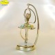 BALLERINA CLASSIC REVOLVING GOLD - Cm. 14 x 8 - Swarovski Elements