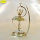 BALLERINA CLASSIC REVOLVING GOLD - Cm. 14 x 8 - Swarovski Elements