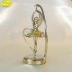 BALLERINA CLASSIC REVOLVING GOLD - Cm. 14 x 8 - Swarovski Elements